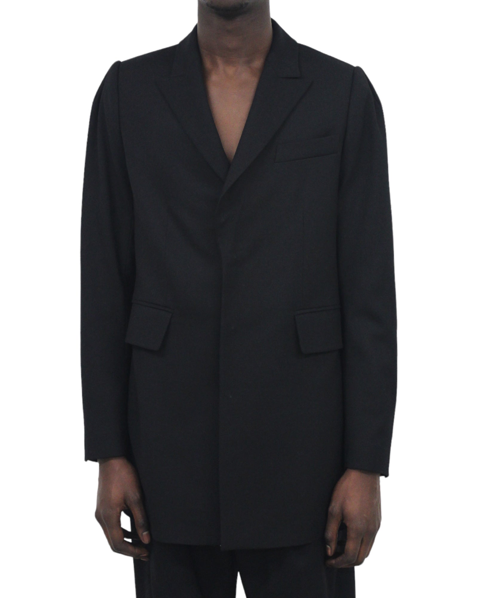 Black Cone Suit Jacket AW22 – BIANCA SAUNDERS