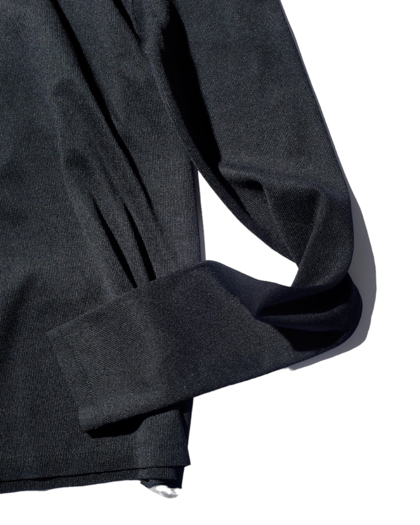 Black Contour Turtleneck