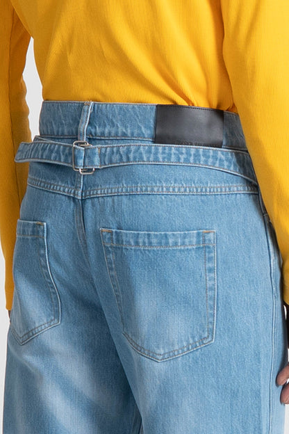 Reverse Stretched Jeans