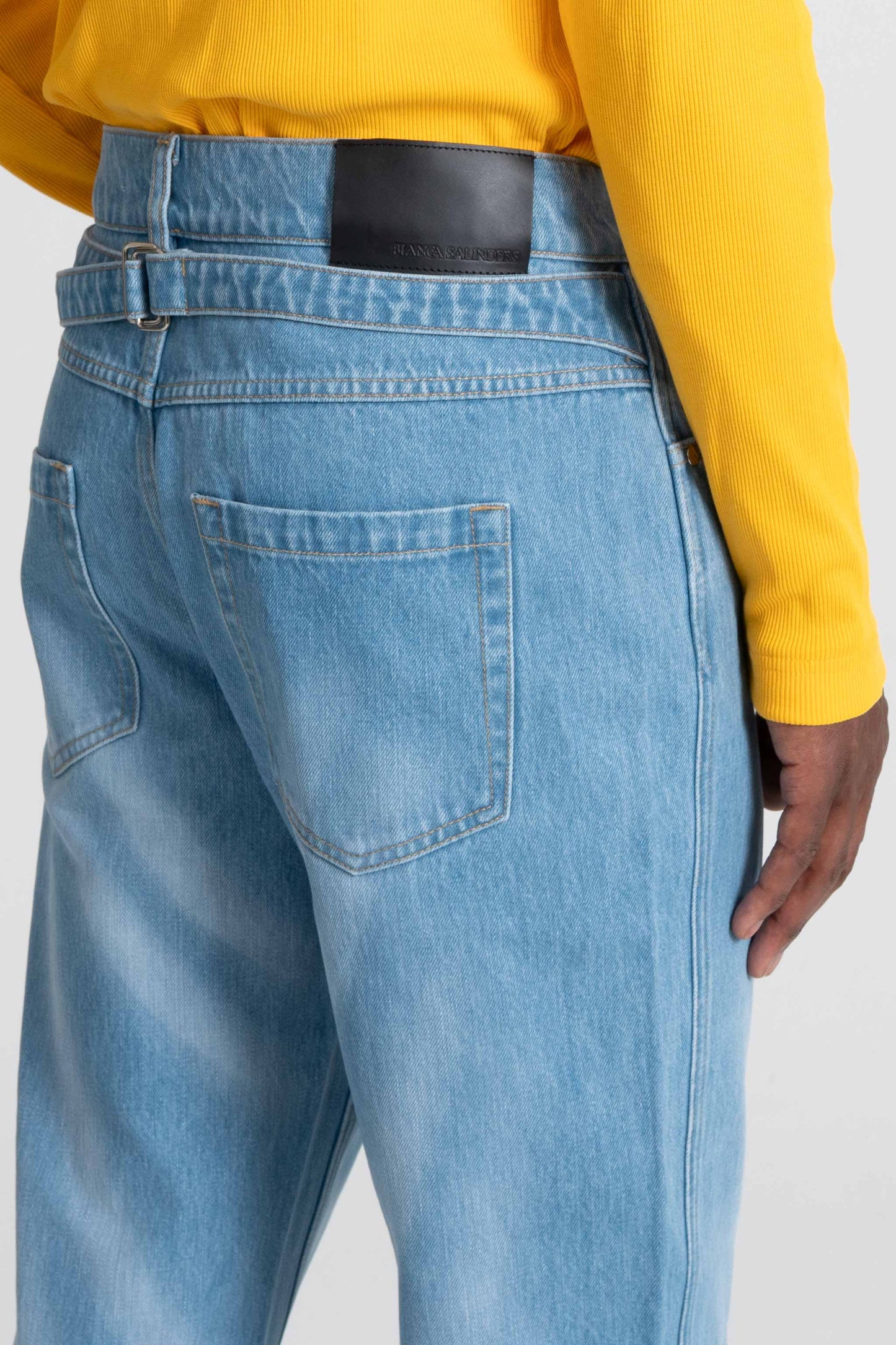 Reverse Stretched Jeans
