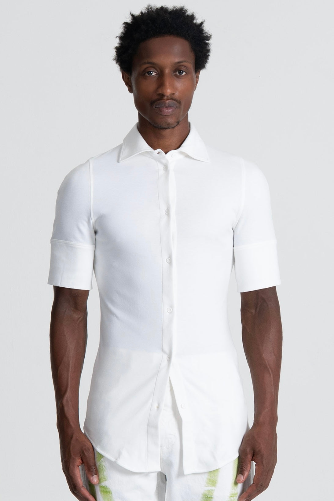 Rollup Shirt - White (Private Sale)