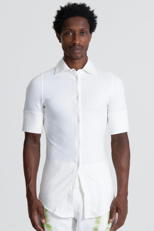 Rollup Shirt - White