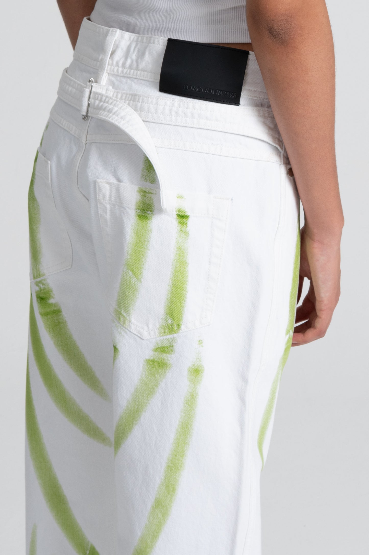 Tucker Barlon Denim Jeans White