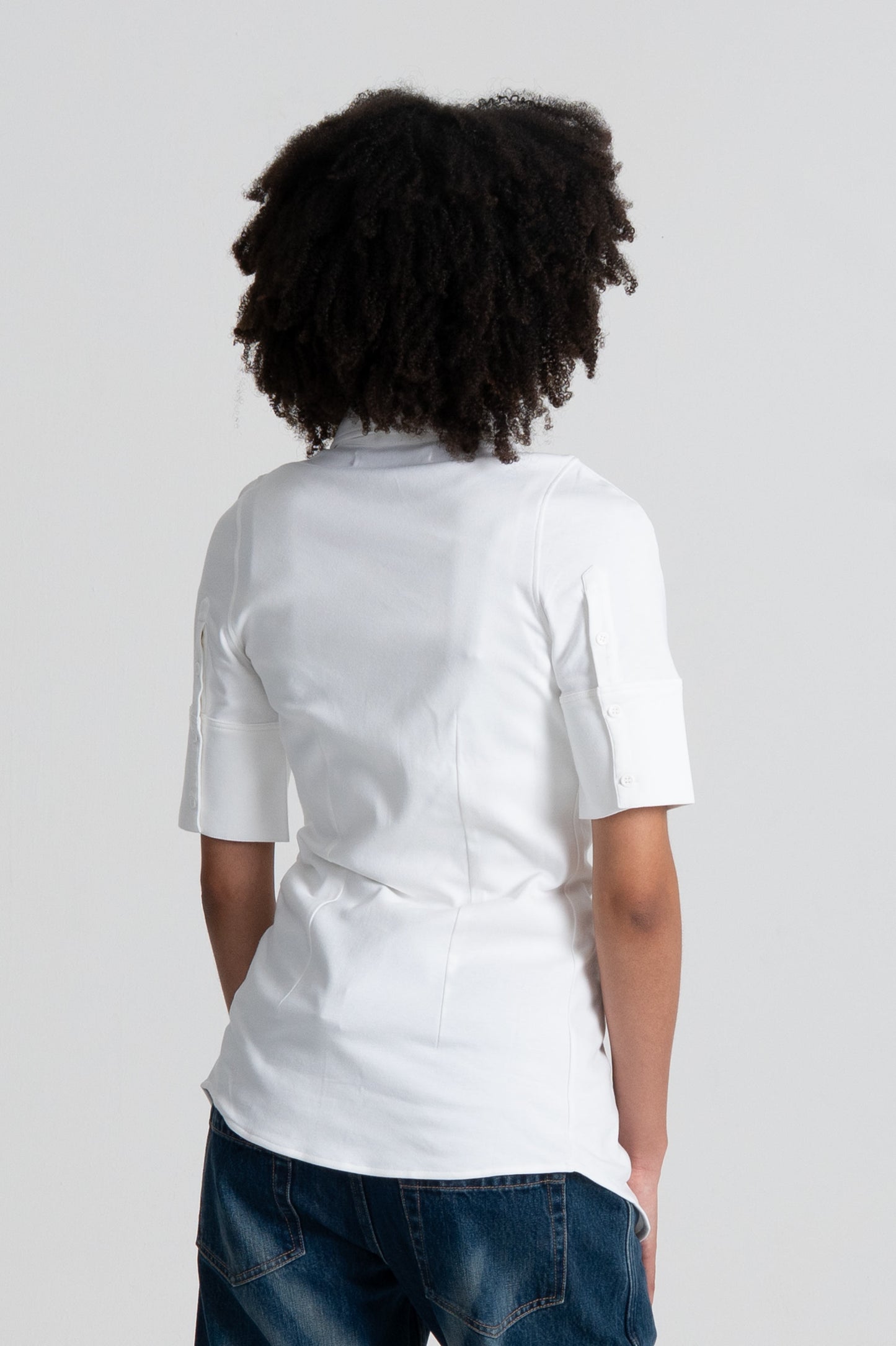 Rollup Shirt White
