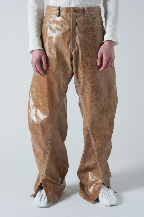 Coco Bread Leather Trousers