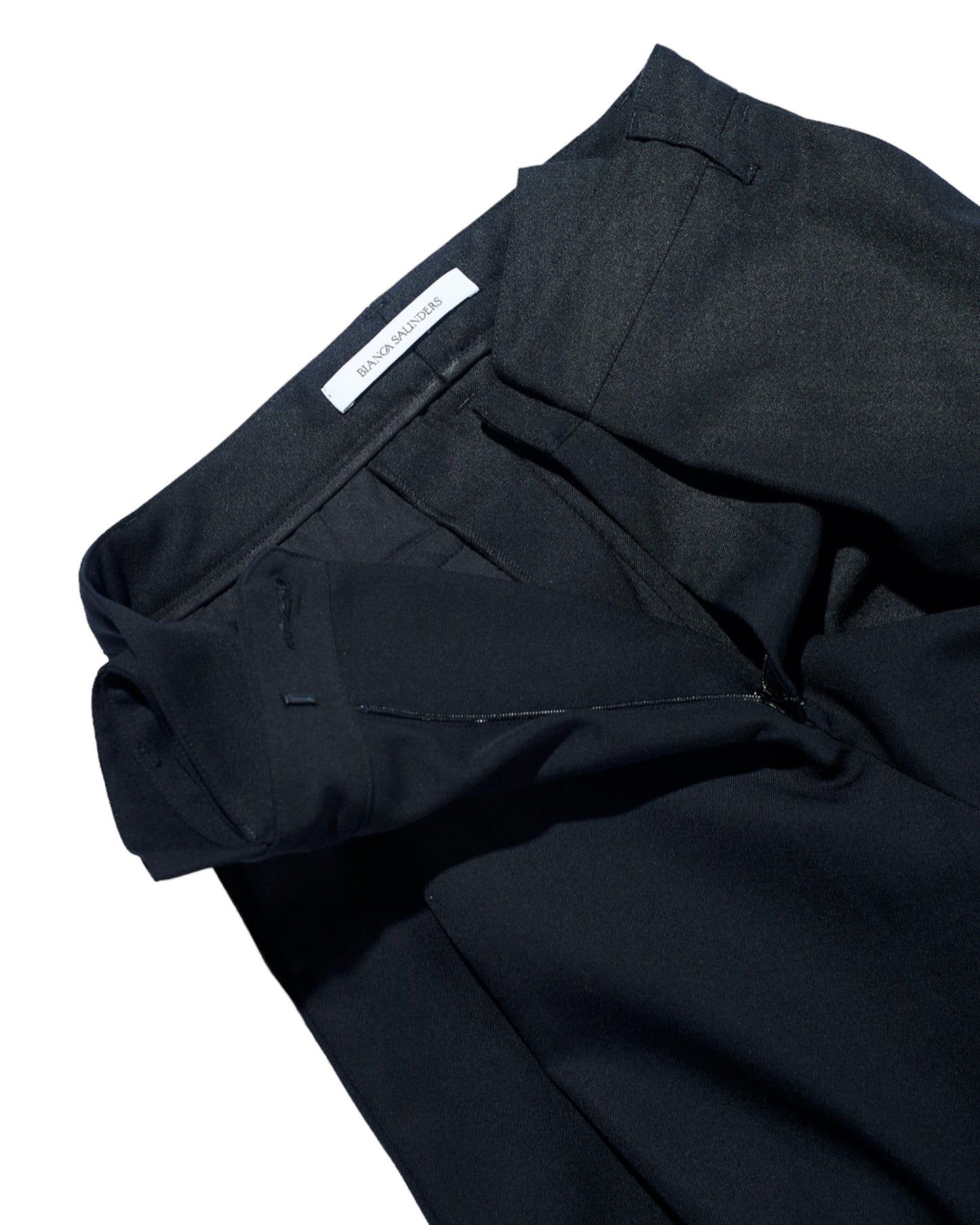 Black Shift Tailored Trousers